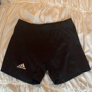 Adidas Black Spandex Shorts